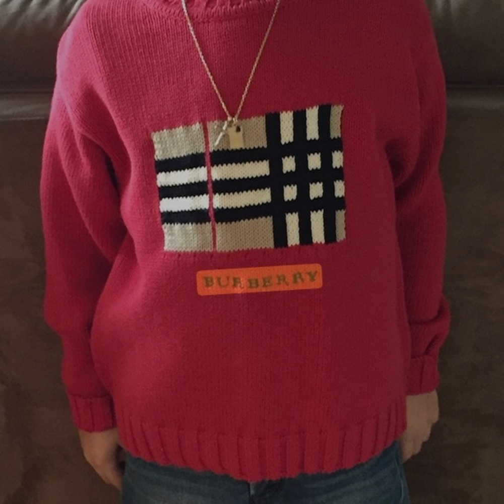 Boys Burberry sweater